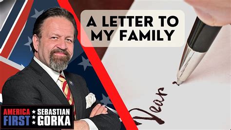 sebastian gorka's letter to his family